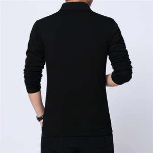 Nouveaux Polos de Luxe à Manches Longues pour Hommes, Coupe Classique, T-shirts Décontractés pour Hommes, Streetwear Léger, Hauts Vintage - Product Image 5