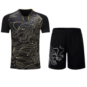 100% Polyester sur mesure Tennis uniforme séchage rapide adulte équipe Sublimation imprimé Tennis maillot hommes courts Tennis vêtements - Product Image 4