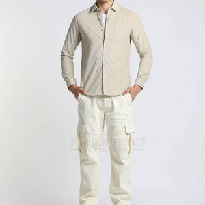 Pantalones Cargo Casuales Ligeros para Hombre, Talla Grande, Cintura Media, para Uso en Exteriores, Ropa Deportiva, 100% Algodón, Transpirables, de Secado Rápido, Ecológicos - Product Image 4