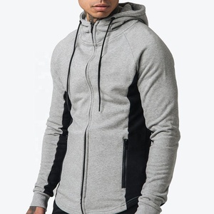 Pull à capuche élégant à manches longues et fermeture éclair pour homme - Product Image 6