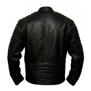 Meilleur prix Veste de moto XL personnalisée pour équipe de course pour hommes de haute qualité en cuir véritable respirant et à séchage rapide - Product Image 2