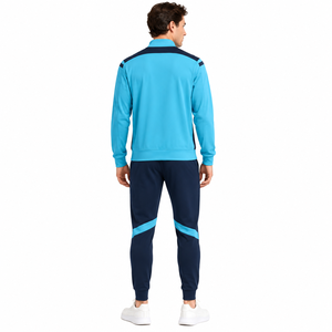 Custom Men's Hooded Tracksuit Set Zip Up <b>Hoodie</b> & Sweatpants 100% Cotton Athletic Jogger Suit Unisex <b>Workout</b> Sports Track Suit - Product Image 2