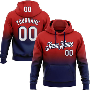 Sudadera con Capucha Personalizada Color Naranja Marino, Sudadera de Forro Polar para Hombre, Impresión por Sublimación con Nombre del Equipo, Ropa Deportiva - Product Image 4