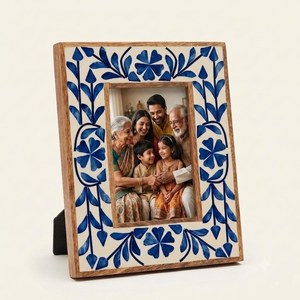 Natural Bone Inlay Picture <b>Frame</b> Luxury Handmade Photo Holder Decorative Table <b>Frame</b> Wedding Gift Home Display Accent - Product Image 6