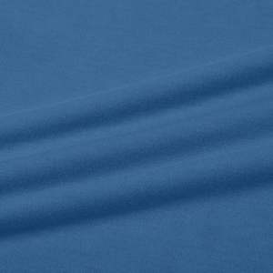 Sudadera de Cuello Redondo, Color Azul Sólido, Corte Regular, Tejida, Casual, Unisex, Manga Larga - Product Image 4