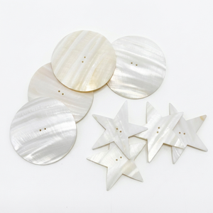 Círculos de concha de nácar premium para decoración de joyería y manualidades, fabricante mayorista OEM para suministro global a granel. - Product Image 1