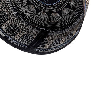 Chapeaux de prière musulmans ethniques personnalisables de haute qualité, chapeau Kufi, chapeau de prière, couvre-chef islamique, couvre-tête - Product Image 6