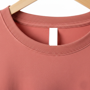 Camiseta Formal Oversize de Algodón 100% Pesado con Cuello Redondo y Hombros Caídos para Hombre, con Logotipo Personalizado, Anti-Pilling, Lisa, Venta al por Mayor - Product Image 4