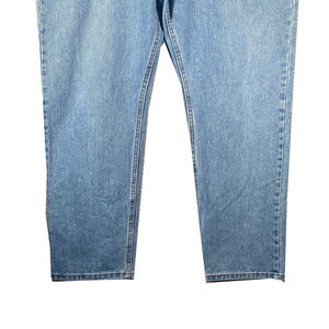 Pantalones Vaqueros para Hombre con Bolsillo Trasero Bordado, Diseño Elegante, Corte Regular, Tela de Alta Calidad, Estilo Recto, Desgastado, Cintura Alta - Product Image 3