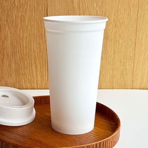 Gobelet en plastique réutilisable 24oz 700ml sans BPA en PP incassable, compatible lave-vaisselle, pour boissons/événements (mariages), pour boissons froides, logo personnalisé - Product Image 3