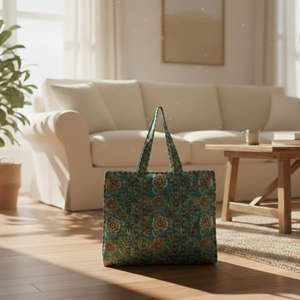 Sac fourre-tout en coton écologique de haute qualité, poignées réglables et robustes, intérieur spacieux, design multifonctionnel, forme carrée pour - Product Image 2