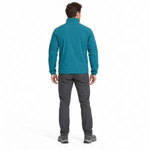 Chaqueta Softshell Ligera para Hombre, de Secado Rápido, Transpirable, Cortavientos, para Correr y Ciclismo al Aire Libre, Diseño Personalizado - Product Image 2