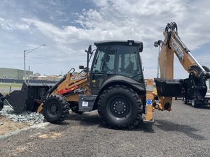 Original CASE 575N EP Backhoe Loader Heavy Duty Earthmoving <b>Machine</b> for Construction Excavation and Loader Operations - Product Image 3