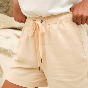 Pantalones Cortos Deportivos para Hombre, de 5 Pulgadas, Transpirables, Casuales, para Correr, de Algodón Ecológico, de Secado Rápido, Cintura Alta con Cordón Ajustable - Product Image 3
