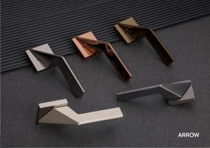 Arrow 4 by Sukhand Incorporation Modern Solid Brass and Zinc Cabinet Handles Premium Luxury <b>Drawer</b> <b>Pulls</b> and Wardrobe Grips Expo - Product Image 5
