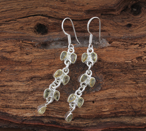 Natural Citrine <b>Earrings</b> 925 Sterling <b>Silver</b> Handmade Yellow Gemstone Jewelry Wholesale Real Citrine <b>Stud</b> & Dangle <b>Earrings</b> - Product Image 1
