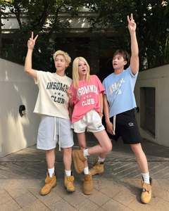 Camiseta de Verano para Mujer, Estilo Urbano, con Logotipo, 100% Algodón Tejido, Corte Regular, OEM ODM, Ecológica, Impresión Serigráfica Personalizada - Product Image 5