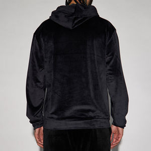 สินค้ามาแรงปี 2025 ชุดวอร์มกำมะหยี่ผ้าฝ้ายสำหรับผู้หญิง เสื้อครอปฮู้ดดี้กำมะหยี่และกางเกงขายาว ชุดเซ็ต 2 ชิ้นสำหรับสาวๆ - Product Image 5