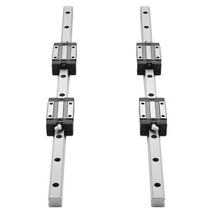 Kit Guida Lineare HGR20 2 pz. Viti a Ricircolo di Sfere da 600 mm e 4 pz. Blocchi Scorrevoli BF12/BK12, Guide Lineari da 23,62 Pollici - Product Image 1