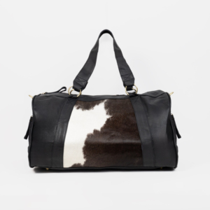Hottest <b>Waterproof</b> Sport Luxury Fluffy Duffel <b>Bag</b> with <b>Drawstring</b> Closure Travel Weekender Natural Hair Leather for Outdoor Use - Product Image 4