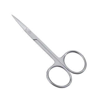 Tijeras para Manicura al por Mayor, Acabado Curvo, Hoja Extra Fina y Afilada, de Acero Inoxidable, para Cutículas - Product Image 4