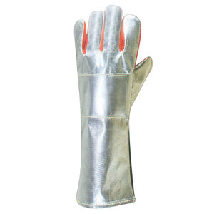 Gants de soudage en cuir avec manchette de sécurité, résistants à la chaleur et au froid, paume et doigts antidérapants, protection durable - Product Image 2
