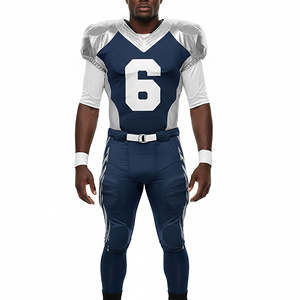 Nouveauté 2026 Polyester/Spandex Sublimé Manches Courtes Léger Respirant Séchage Rapide Grande Taille Football Américain 7V7 - Product Image 1