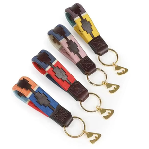 Vente en gros de porte-clés et porte-clés en cuir sur mesure fabriqués à partir de cuir pur et véritable 100% pour les clés à bas quantité minimale de commande et à bas prix - Product Image 1