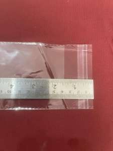 Sacs thermorétractables auto-adhésifs transparents BOPA/PE (CPP) antistatiques imprimés en sérigraphie pour accessoires capillaires, bijoux et montres - Product Image 4