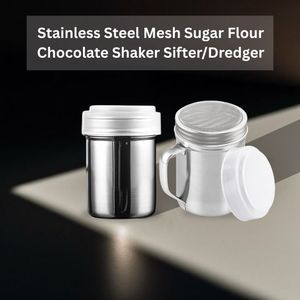 Distributeur de sel, poivre et poudre en acier inoxydable durable et écologique avec poignée, étanche et compatible lave-vaisselle, vente en gros - Product Image 2