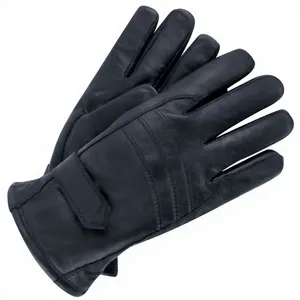 Gants en cuir élégants de qualité supérieure, longueur poignet, non doublés, thermiques et respirants, pour la chaleur hivernale, usage quotidien, décontracté et voyage - Product Image 1