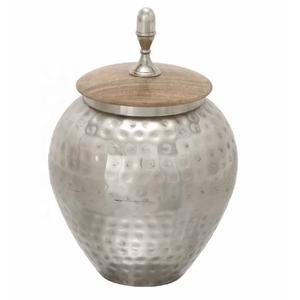 Urnas de cremación hechas a mano de alta calidad para cenizas, tarro de contenedor conmemorativo, tarro de urna decorativo de latón con acabado de cobre - Product Image 6