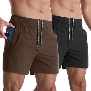 Men's Running Breathable Workout Gym Athletic <b>Shorts</b> Woven Fitness Custom Logo 5 Inch Casual Man Sportswear <b>Shorts</b> - Product Image 1