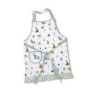 Delantal de Trabajo Personalizado con Logotipo para Mujer, Ecológico, Reutilizable, de Alta Calidad, Impermeable, Lavable, para Cocinar y Hornear, de Algodón Floral - Product Image 4