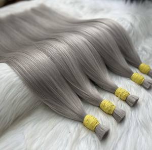 Extensiones de cabello vietnamita Vigrin alineadas con cutícula más vendidas, varios colores, suministro a granel de encaje frontal - Product Image 1