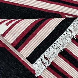 Eco-Friendly Cotton Geometric Rug Dual-Function Kitchen <b>Runner</b> Area Rug Modern Design Anti-Bacteria Customizable Color 020 Model - Product Image 6