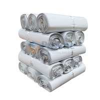 Sac rétractable en HDPE personnalisé, écologique, biodégradable, durable, emballage de colis jetable, logo personnalisé pour supermarché