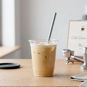 QUANG QUAN 12oz/24oz High Transparency Recyclable PP Single Wall Round Beverage <b>Cups</b> 95mm Diameter for Coffee Tea Cold Drink - Product Image 1