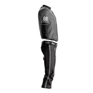 Nouvel ensemble uniforme de baseball cousu de haute qualité, style personnalisé, tenue de sport, ensemble maillot et pantalon rayé pour hommes - Product Image 6