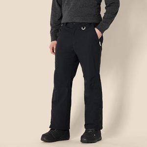 Pantalones de Esquí Impermeables para Hombre con Tecnología Gore-Tex, Aislamiento Sintético, Cierre de Cremallera, Ropa de Nieve Negra - Product Image 6