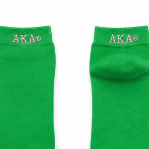 AKA Anklet 3 Pack Kelly Green No Show <b>Socks</b> Soft Stretch Low Cut Everyday Comfort <b>Socks</b> for Women Alpha Kappa Alpha Gift - Product Image 6