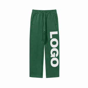 Custom Slate <b>Mens</b> Straight Leg <b>Fleece</b> Sweatpants Drawstring Waist Relaxed <b>Lounge</b> <b>Pants</b> Wholesale USA UK EU B2B Apparel Buyers - Product Image 3
