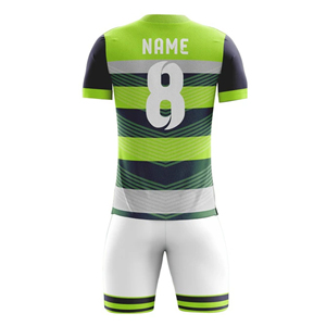 Ensemble d'uniformes de football personnalisés par sublimation, respirant, séchage rapide, maillot de football unisexe, tenue d'entraînement, vêtements d'équipe, impression de logo OEM - Product Image 3