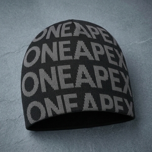 Gorro de Punto Negro y Gris para Hombre, Gorro de Invierno con Puño, Unisex, Estilo Urbano, Gorro Tipo Skull, Logotipo Personalizado, Accesorio de Moda al por Mayor - Product Image 3