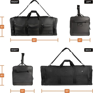 Customized Luxury Foldable Cricket Kit Bag Lightweight Polyester Zipper Sublimation Double Side Pocket Portable Outdoor Sports - Product Image 5