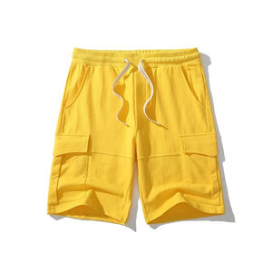 Nouvel article tendance : Short cargo décontracté et ample pour homme, 100 % coton, respirant et écologique - Product Image 2