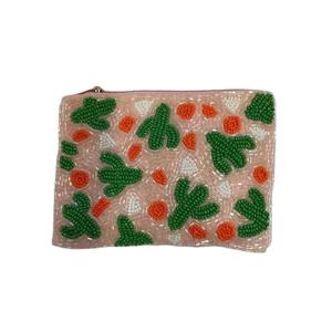 Beau petit sac portefeuille à broderie jaune perlé traditionnel dans la dernière tendance de la mode avec finition fantaisie par Hiba Enterprises - Product Image 2