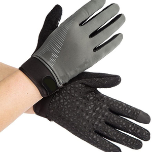 Gants de musculation professionnels légers en cuir PU à demi-doigts pour hommes - Imperméables, respirants, avec fermeture pour la salle de sport - Product Image 1