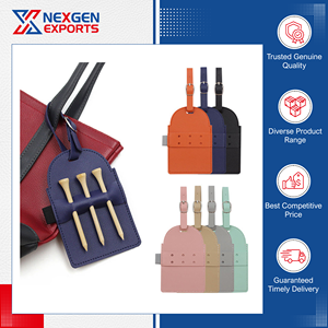 Latest Stock Arrival Excellent Quality Modern Style PU Leather Golf Tees Holder <b>Belt</b> from Indian Origin at Wholesale Rates - Product Image 4