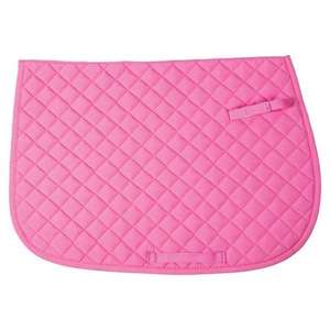 Premium Quality Horse Equestrian Riding Non-slip Breathable English Dressage Jumping White Saddle Pad Cotton Outshell Fabric - Product Image 1